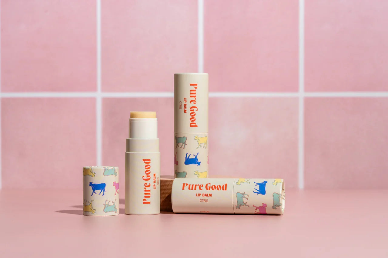 Fresh Citrus Lip Balm - Set of 4